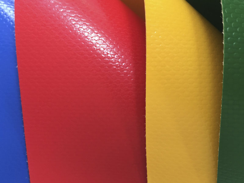 1050GSM 1000D30X32 Цветная мембранная структура Полиэфирная ткань с ПВХ-покрытием