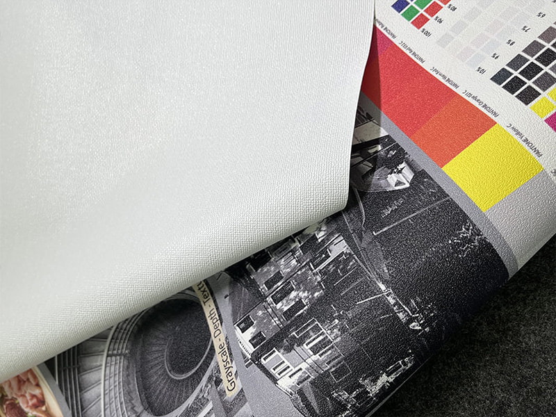 Непрозрачная белая пленка-подложка для печати растворителем Непрозрачная белая пленка-подложка для печати растворителем