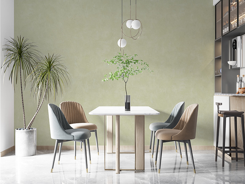 Настенное покрытие высотой 2,8 м.